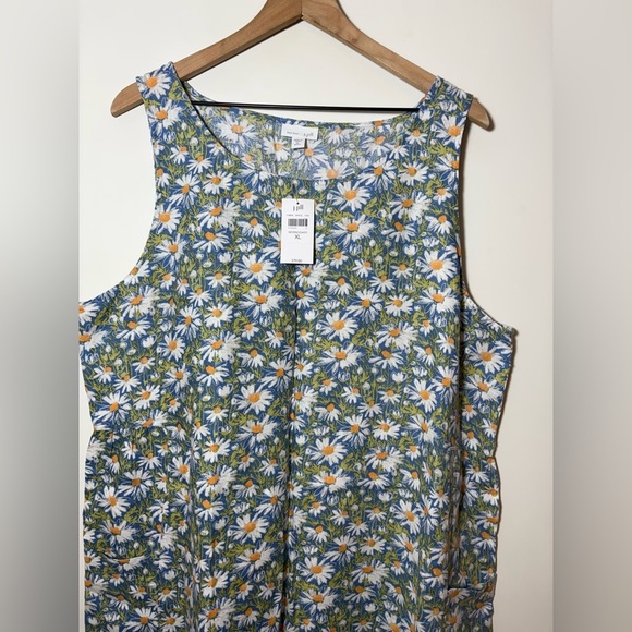 J. Jill Love Linen Floral Sheath Summer Dress – Women’s Size XL NWT - Picture 2 of 8